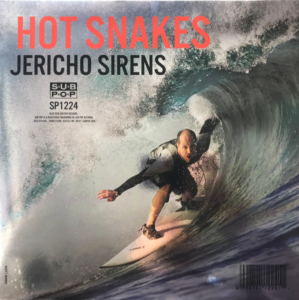 Hot Snakes : Jericho Sirens (LP, Album, Whi)