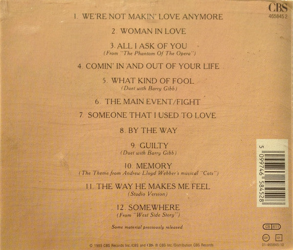 Barbra Streisand : A Collection (Greatest Hits...And More) (CD, Comp)