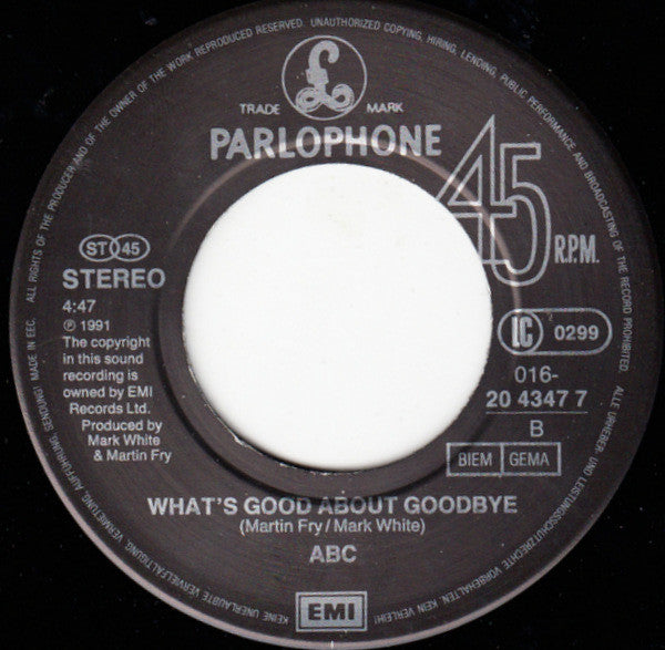 ABC : Love Conquers All (7", Single)