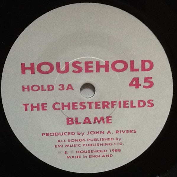 The Chesterf!elds : Blame (7", Single)