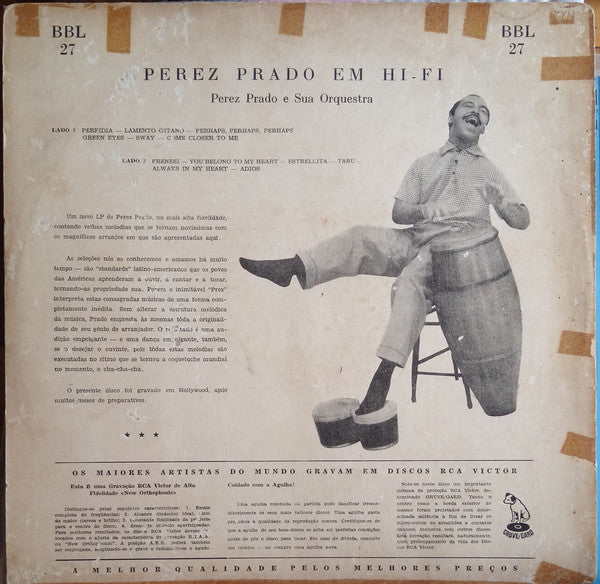Perez Prado And His Orchestra : Perez Prado Em Hi-Fi (LP, Album)