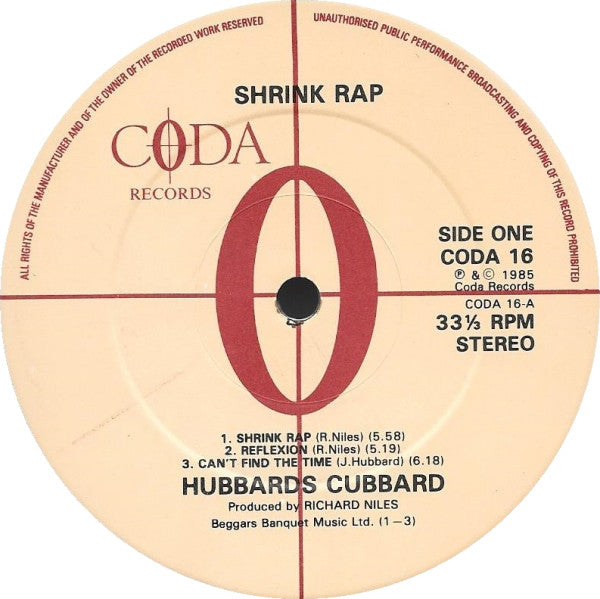 Hubbards Cubbard : Nip It In The Bud (LP, Album)