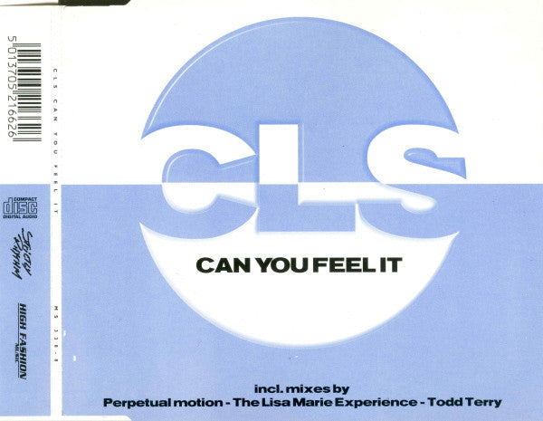 CLS : Can You Feel It (CD, Maxi)