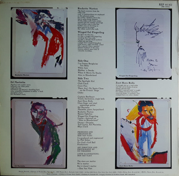 Captain Beefheart : The Spotlight Kid (LP, Album, Promo)