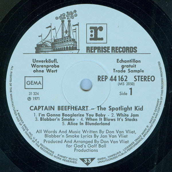 Captain Beefheart : The Spotlight Kid (LP, Album, Promo)