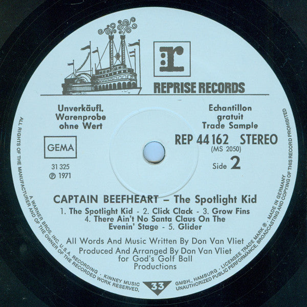 Captain Beefheart : The Spotlight Kid (LP, Album, Promo)