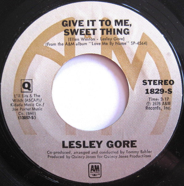 Lesley Gore Featuring Brothers Johnson : Sometimes (7", Single)