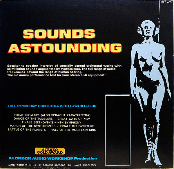 London Philharmonic Orchestra : Sounds Astounding (LP, Yel)