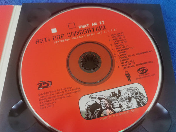Antipop Consortium Featuring Pharoahe Monch And L.I.F.E. Long : What Am I? (CD, EP, Dig)