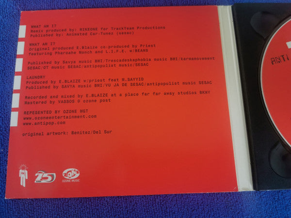 Antipop Consortium Featuring Pharoahe Monch And L.I.F.E. Long : What Am I? (CD, EP, Dig)