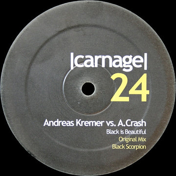 Andreas Kremer vs. A. Crash : Black Is Beautiful (12")