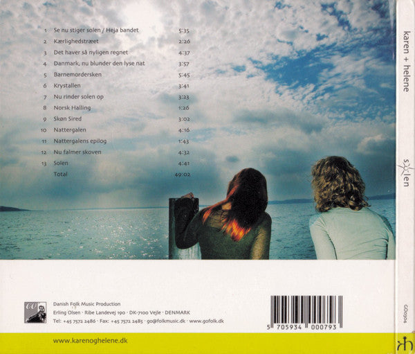 Karen & Helene : Solen (CD, Album)
