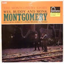 The Montgomery Brothers Featuring Harold Land & Freddie Hubbard : The Montgomery Story (LP, Album, Mono)