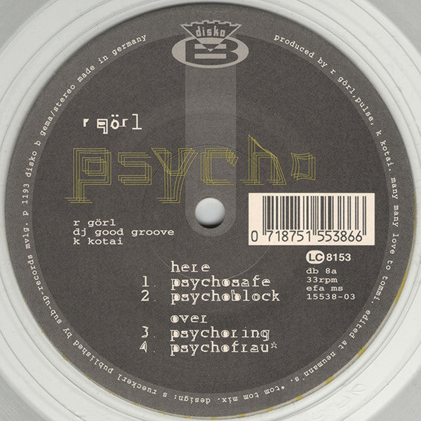 R Görl* : Psycho (12", Cle)
