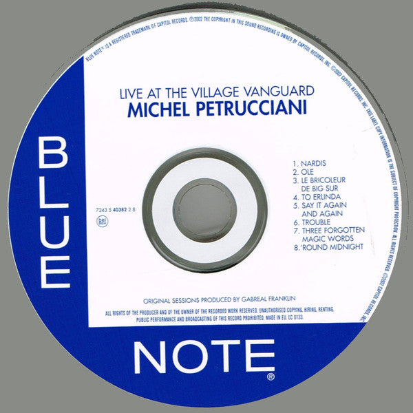 The Michel Petrucciani Trio : Live At The Village Vanguard (CD, Album, RE)