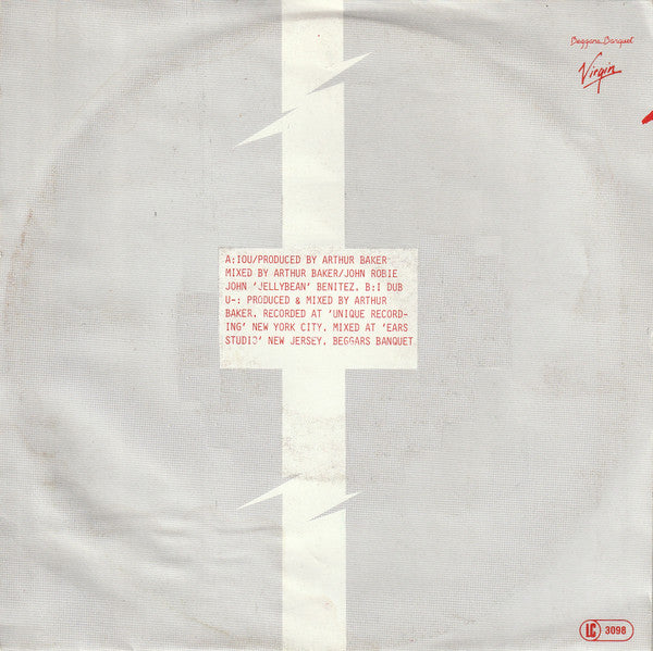 Freeez : I.O.U. (7", Single)