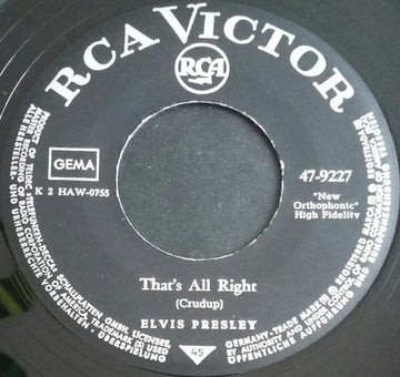 Elvis Presley : That's All Right (7", Single)