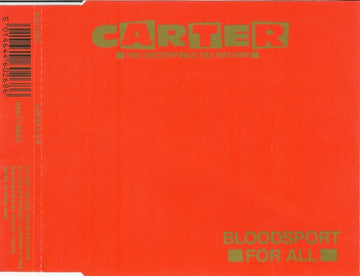 Carter The Unstoppable Sex Machine : Bloodsport For All (CD, Single)