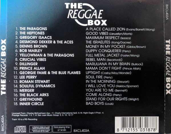 Various : The Reggae Box (4xCD, Comp)