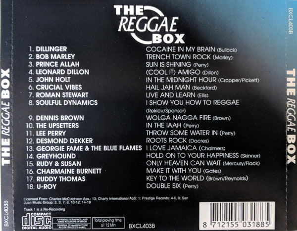 Various : The Reggae Box (4xCD, Comp)