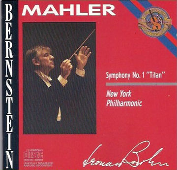 Gustav Mahler - Leonard Bernstein, New York Philharmonic : Symphony No. 1 "Titan" (CD, RE, RM)