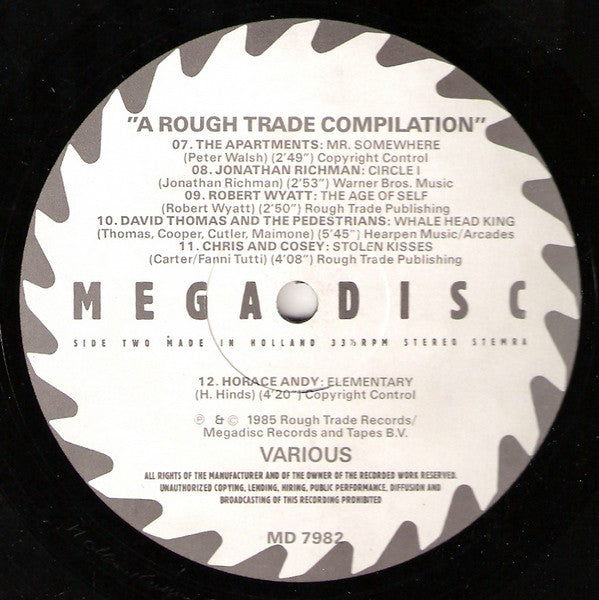 Various : A Rough Trade Compilation (LP, Comp, Smplr)