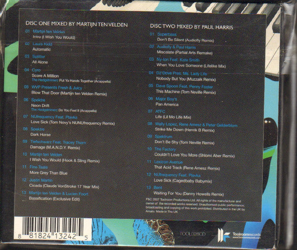 Martijn Ten Velden & Paul Harris : Toolroom Knights Vol.1 (2xCD, Comp, Mixed, Dig)