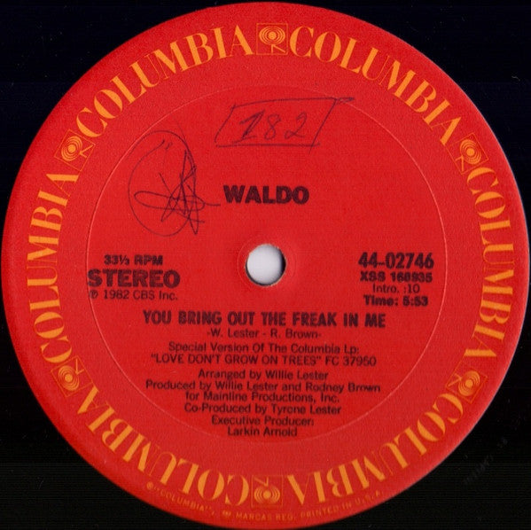 Waldo (4) : You Bring Out The Freak In Me (12")