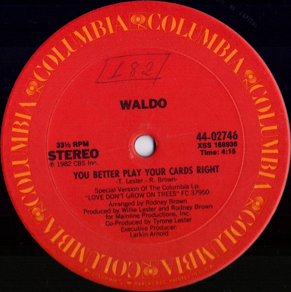 Waldo (4) : You Bring Out The Freak In Me (12")