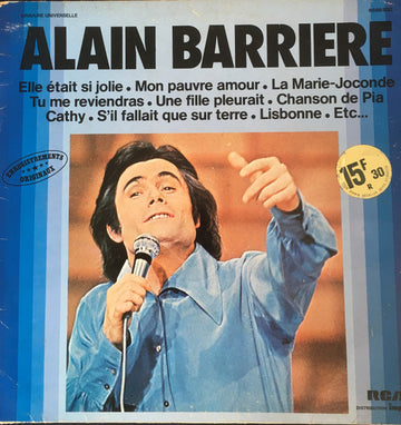 Alain Barrière : Alain Barriere (LP, Comp, RE)