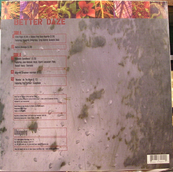 Better Daze : First Flight E.P. (12", EP)