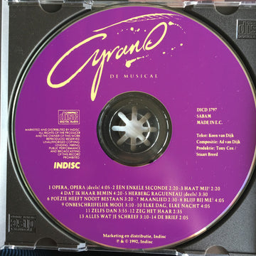 Various : Cyrano: De Musical (CD)