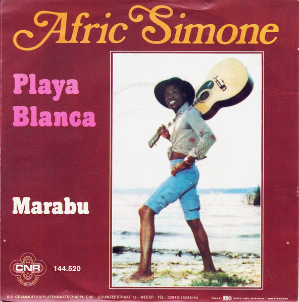 Afric Simone : Playa Blanca (7", Single)