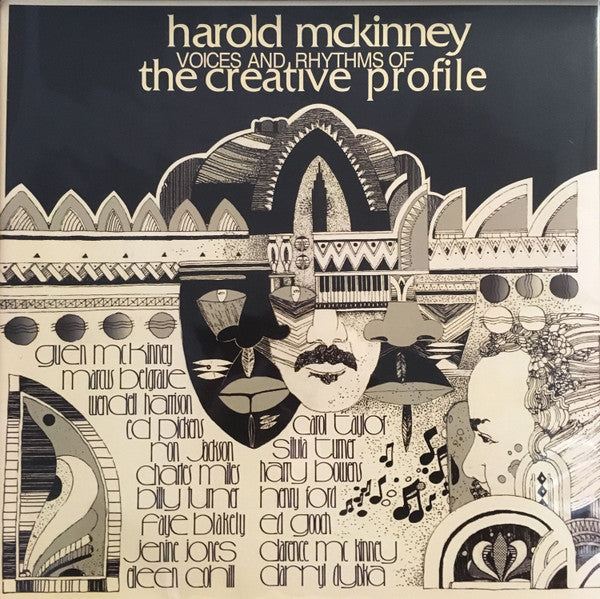 Harold McKinney : Voices And Rhythms Of The Creative Profile (LP, Album, Ltd, RE, 125)