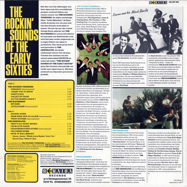 Various : The Rockin' Sounds Of the Early Sixties (LP, Ltd)