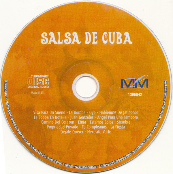 Various : Salsa De Cuba (CD, Comp)