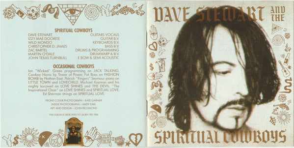 Dave Stewart And The Spiritual Cowboys : Dave Stewart And The Spiritual Cowboys (CD, Album)