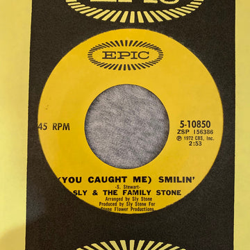 Sly & The Family Stone : (You Caught Me) Smilin' / Luv 'N' Haight (7", Single, Styrene, Ter)