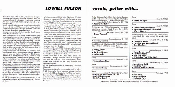 Lowell Fulson : Chicago Blues Vol. 3 (2xCD, Album, Comp)