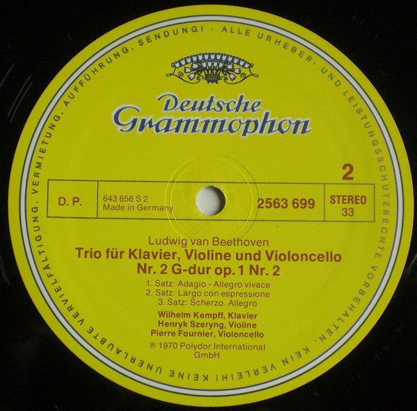 Beethoven* : Klaviertrios • Klavierquartette (Box + 6xLP)