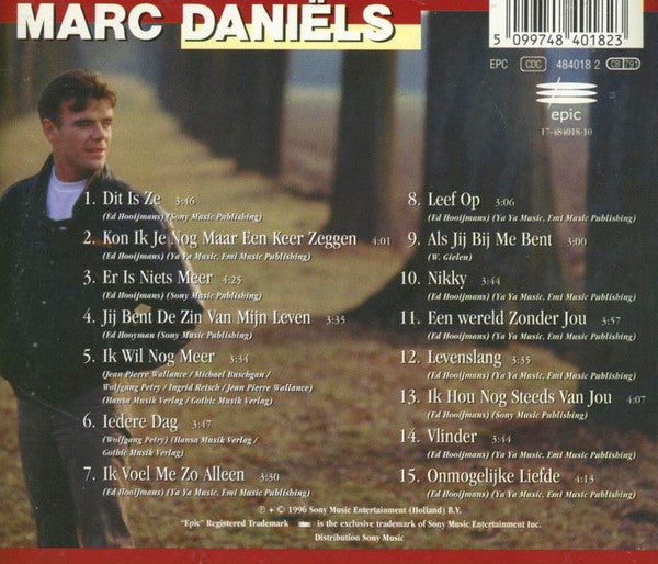 Marc Daniëls : Als Jij Bij Me Bent (CD, Album)