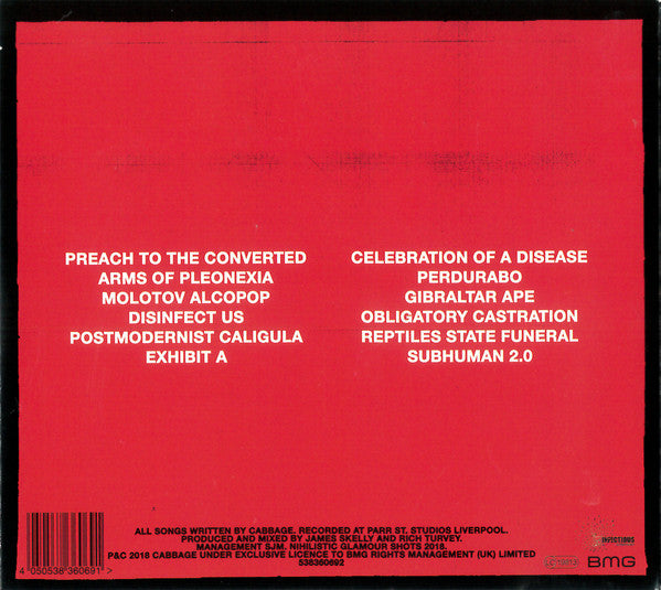 Cabbage (3) : Nihilistic Glamour Shots (CD, Album)