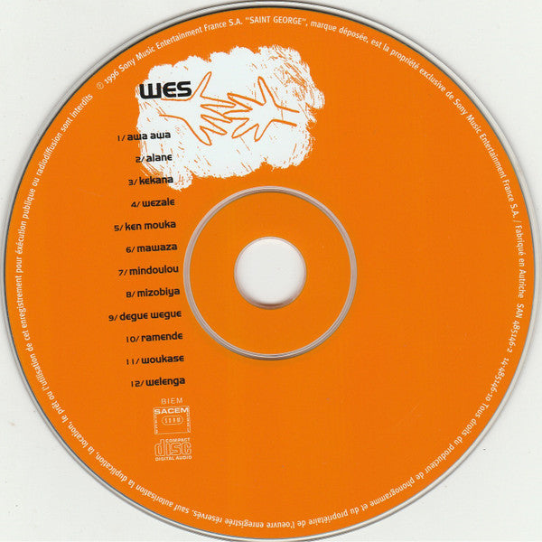Wes : Welenga (CD, Album)
