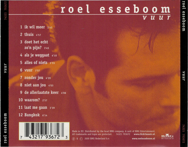 Roel Esseboom : Vuur (CD, Album)