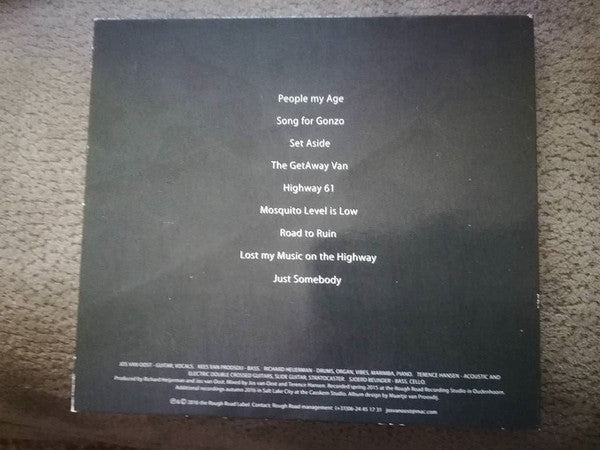 Jos van Oost : Jos An Iz Geetar - The Getaway Man (CD, Album)