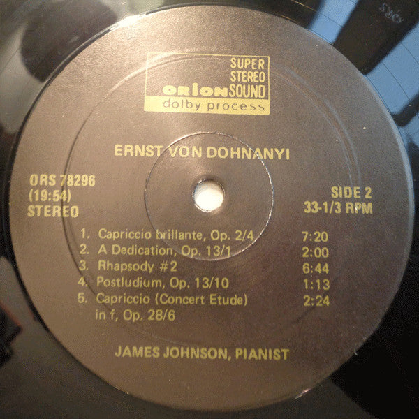 Cecile Chaminade*, Ernst Von Dohnanyi* - James Johnson (27), The Royal Philharmonic Orchestra*, Paul Freeman (3) : Concertstück For Piano & Orchestra / Five Piano Pieces (LP)