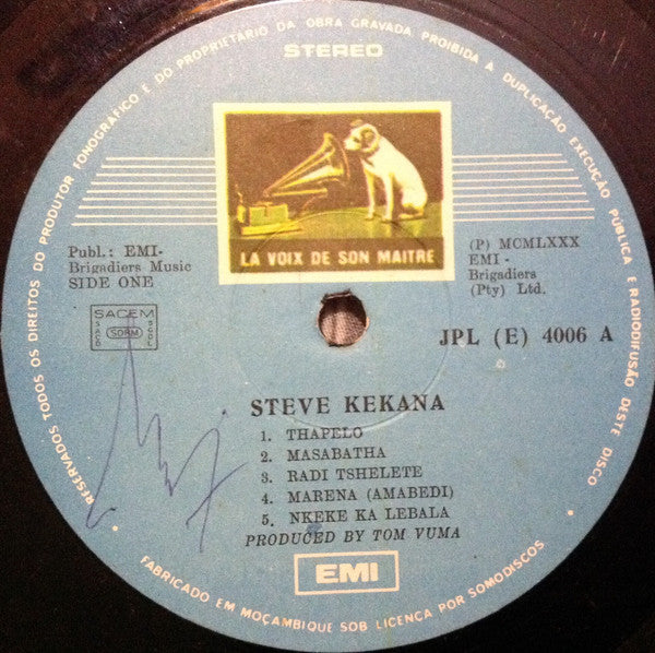 Steve Kekana : Thapelo  (LP, Album)
