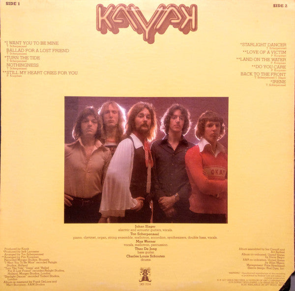 Kayak : Starlight Dancer (LP, Comp, GRT)