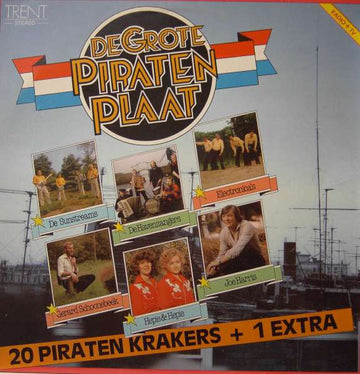 Various : De Grote Piratenplaat (LP, Comp)