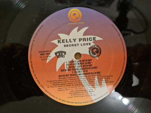 Kelly Price : Secret Love (12")